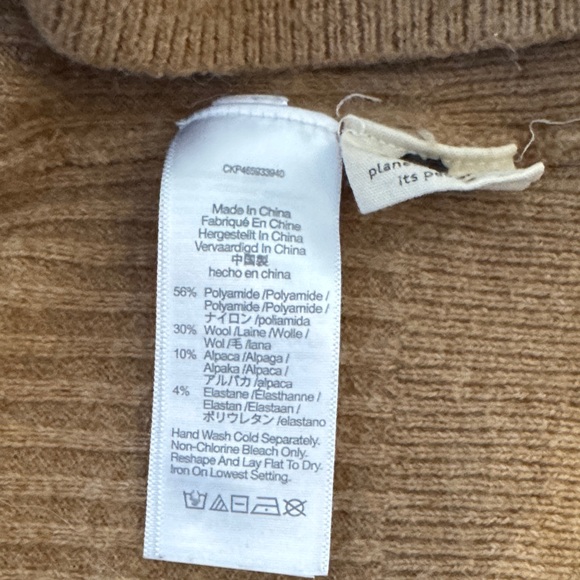 Madewell Camel Button-Up Cardigan, M - Picture 4 of 7